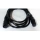 CABLE CPU-MONITOR TRIFASICO (C-13) (C-14) 1,8mts 3X0,75mm