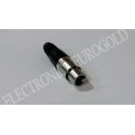 CONECTOR CANON XLR 3P. HEMBRA