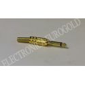 CONECTOR JACK MACHO 6,35mm MONO DORADO (1746)