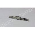 CONECTOR JACK MACHO 6,35mm STEREO CARCASA DE METAL