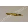 CONECTOR JACK MACHO 6,35mm ESTEREO DORADO (1747)