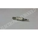 CONECTOR JACK MACHO 3,5mm STEREO CARCASA DE METAL (1007)