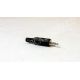 CONECTOR JACK MACHO 2,5mm ESTEREO CARCASA DE PLASTICO (1003)