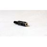 CONECTOR JACK HEMBRA 2,5mm MONO CARCASA DE PLASTICO (2105)