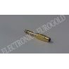 ADAPTADOR JACK 6,35 "M" MONO / RCA "H" METAL DORADO (2547)