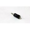 ADAPTADOR JACK 3,5 "M" ESTEREO / JACK 2,5 "H" ESTEREO