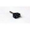 ADAPTADOR JACK 6,35 "M" ESTEREO / 2 JACK 3,5 "H" ESTEREO