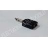 ADAPTADOR JACK 6,35 "M" ESTEREO / 2 JACK 6,35 "H" ESTEREO