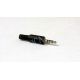 CONECTOR JACK MACHO 3,5mm TETRAPOLAR CARCASA DE PLASTICO