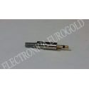 CONECTOR JACK MACHO 3,5mm MONO METAL CONTACTO DORADO