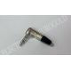 CONECTOR JACK 6,35mm MACHO ESTEREO ACODADO NEUTRIK