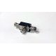 ADAPTADOR ANTENA TV CONECTOR "F" 1"H" / 2"M" PLASTICO