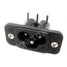 CONECTOR TIPO TREBOL MACHO CHASIS