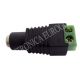 CONECTOR JACK ALIMENTACION HEMBRA 5,5X2,1mm CON TORNILLOS