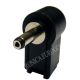CONECTOR JACK ALIMENTACION CODO 5,5X2,1mm (14mm)