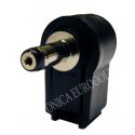 CONECTOR JACK ALIMENTACION CODO 5,5X2,5mm (14mm)