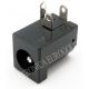 CONECTOR JACK ALIMENTACION HEMBRA PARA CHASIS PIN MACHO 2,0mm