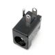 CONECTOR JACK ALIMENTACION HEMBRA PARA CHASIS PIN MACHO 2,5mm