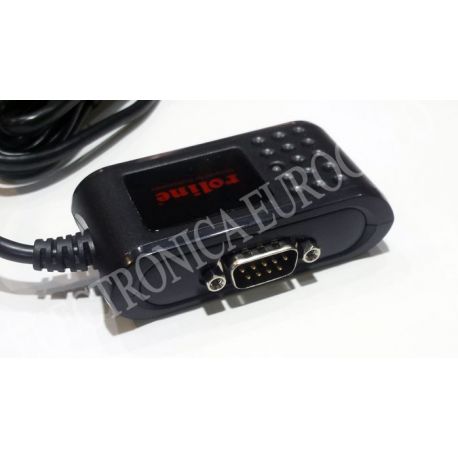 CABLE CONVERSOR USB - RS232/DB25 ROLINE