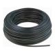 BOBINA CABLE DE TELEFONO 4 VIAS COLOR NEGRO 100mts