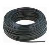 BOBINA CABLE DE TELEFONO 6 VIAS COLOR NEGRO 100mts