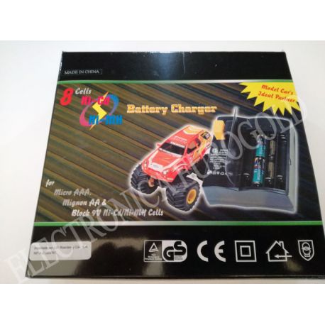CARGADOR DE BATERIAS Ni-Cd Ni-Mh