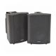 PAREJA BAFLES 4" 2 VIAS 30W COLOR NEGRO