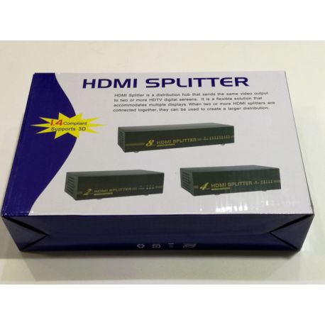 SPLITTER HDMI 1.4 - 1 ENTRADA / 2 SALIDAS FOTO 3