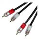 CONEXION 2 RCA - 2 RCA M/M 10mts DCU
