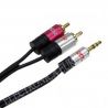 CONEXION JACK 3,5ST M - 2 RCA M 5mts DCU