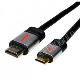 CONEXION HDMI M - MINI HDMI M 0,5mts DCU