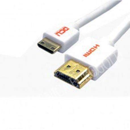CONEXION HDMI M - MINI HDMI M 1,5mts SLIM DCU